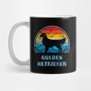 Golden Retriever Vintage Design Dog Mug